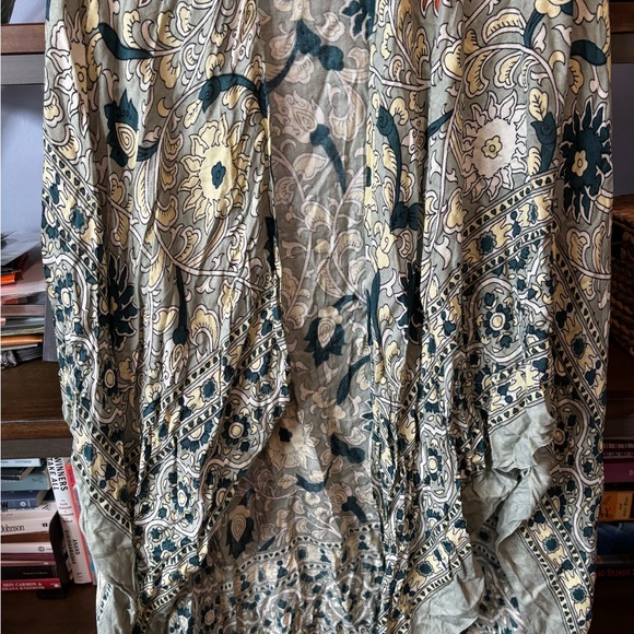 Free People Women’s Duster Wrap Cardigan One Size - Floral - Multicolor - Picture 4 of 5